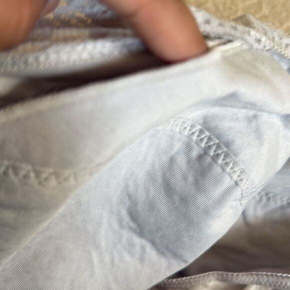 Rhonda shear womens plus size Lace Trim bra 2x greyish lavender NWOT - Picture 9 of 10